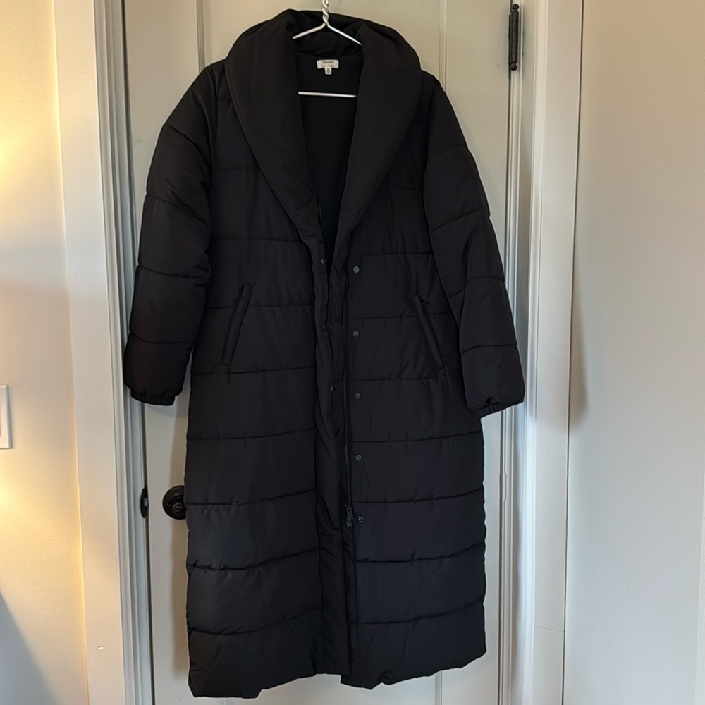 Splendid x Cella Jane long puffer coat
